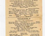 Hotel Oakland Dinner Menu Oakland California 1935  - $87.12