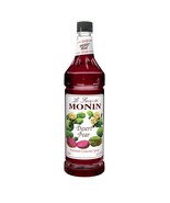 Monin Candied Desert Pear Bold Flavoured Syrup, 1 Liter Plastic Bottle E... - $22.95 CAD