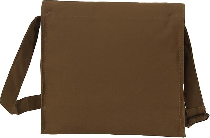 Rothco Vintage Medic Canvas Bag W Cross Crossbody Messenger Shoulder Bag Brown Item image 5
