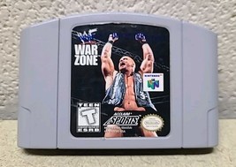 WWF War Zone (N64, 1998) Wrestling Video Game Cartridge Only Tested And ... - $185.64 MXN