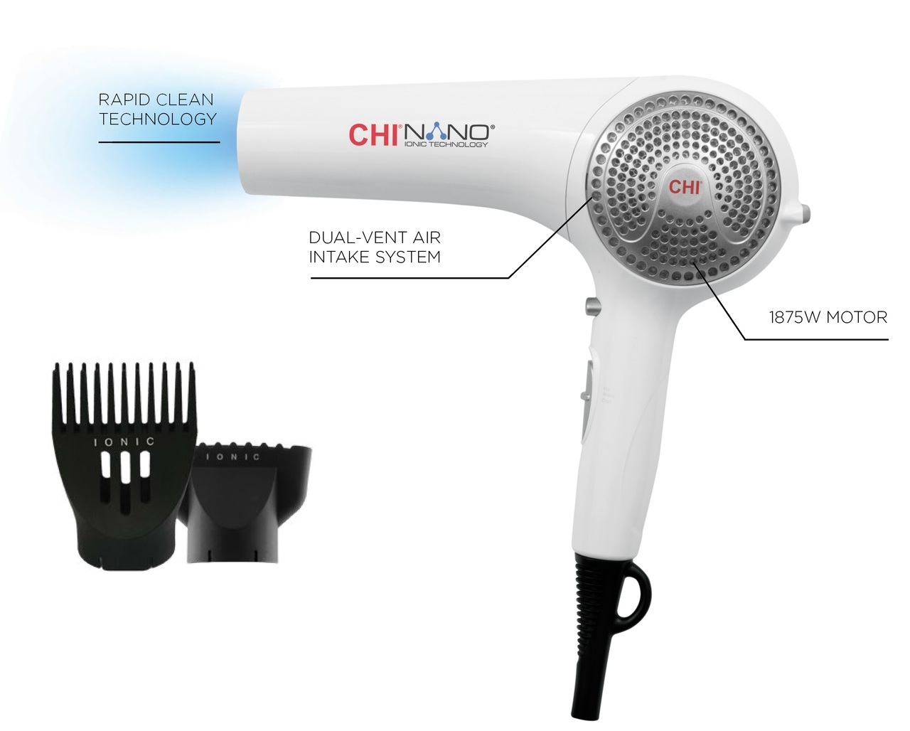 CHI Nano 1875 watt Hair Dryer - $249.98