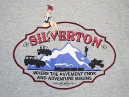 Silverton: Pavement Offroad Vehicle Truck Tourist Cute Pinup Pin-up T Shirt M - £10.84 GBP