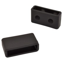 22mm Watch Band Strap Loop/Keeper Black Rubber for Casio G-Shock GA-110 ... - $10.25