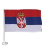 Moon Knives 12x18 Serbia Country Single Sided Car Vehicle 12&#39;&#39;x18&#39;&#39; Flag... - £3.49 GBP