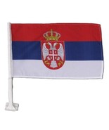 Moon Knives 12x18 Serbia Country Single Sided Car Vehicle 12&#39;&#39;x18&#39;&#39; Flag... - $6.04 CAD