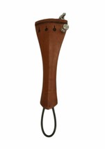 Beautiful Hand Made 4/4 Size Jujube Violin Tailpiece with Metal Fine Tuner - £10.27 GBP