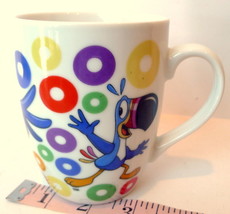 Fruit Loops Toucan Sam Kellogg&#39;s Cereal  Mug  2013 Froot Coffee Cup - $13.74