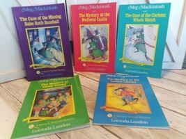 VTG complete set of 5 Meg Mackintosh Books Solve-It Mystery #1 #2 #3 #4#... - £7.69 GBP