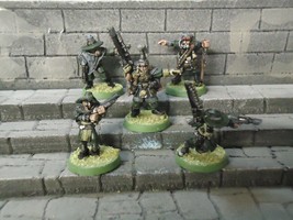 confrontation necromunda ash wastes gangers and leader/lord metal warham... - $43.28+