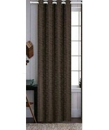 1 pc Regal Comfort Jacquard Blackout Curtain Panel with Grommet Top (Brown) - £23.33 GBP