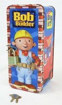 VINTAGE Bob the Builder Tin Toolbox w/ keys - $19.79
