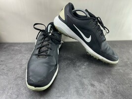Nike Golf shoes Sneakers Men 11 M Vapor Pro Black Leather Soft Spiked At... - $34.47