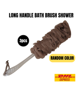 Bath Shower Brush Stick Shower Brush - Soft Nylon Sponge with Handle (3pcs) - $39.99