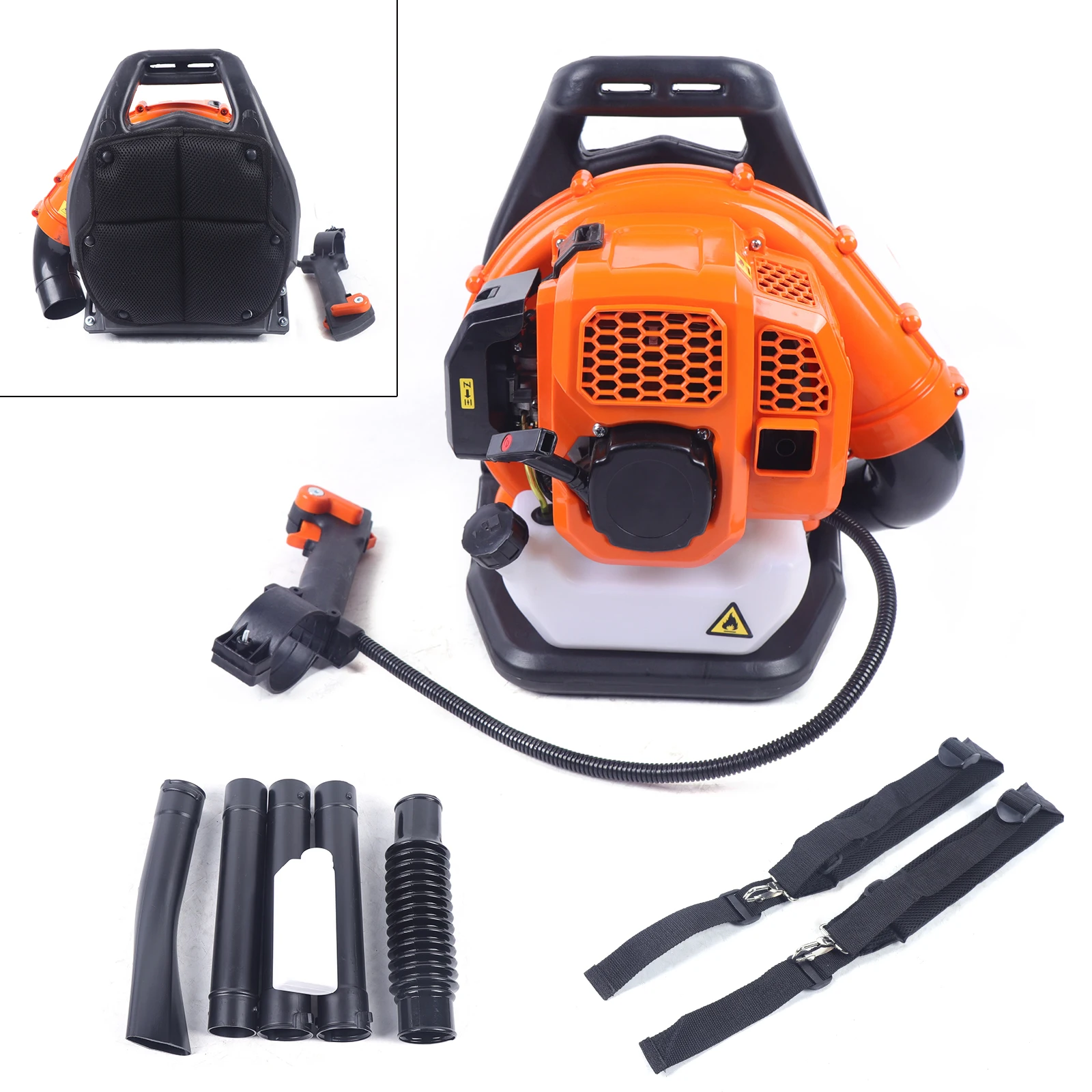 Commercial Gas Leaf Blower 2-Stroke 42.7CC Backpack Gas-powered Backpack... - $386.29