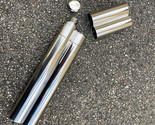 Cigar Tube Flask Combo 8.5” 18/8 Stainless Steel - £12.16 GBP
