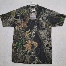 Mossy Oak mens Camo T Shirt M Medium Short Sleeve Casual Camouflage - £14.06 GBP