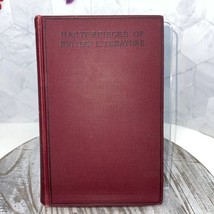 Masterpieces of British Literature with Biographical Sketches Portraits 1895  - $19.35