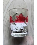 6 beautiful Floral Glass Shot Set Elegant Drinking Cups for Cocktails &amp; ... - $460.35 MXN