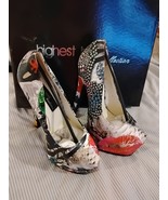 Highest Heel Collection Size 6 Print Pump - $520.46 MXN