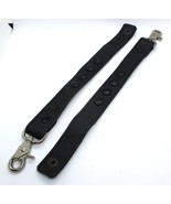 Pair of Leather 15&quot; Black Leather Clip End Adjustable Wrist Restraints  - €42,22 EUR