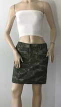 NEW G.H. Bass Camo Hunter Green 100% Cotton Skirt - MSRP $64.00! - £19.61 GBP