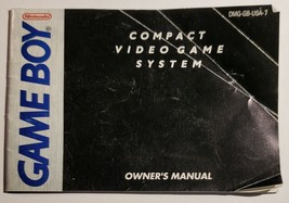 Original Nintendo Game Boy Compact Video Game System Owner's Manual 1989 - $5.85