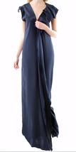 Hamish Morrow Womens Maxi Dress Exclusive Design Blue Size S - £276.82 GBP