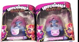 Hatchimals Glow Up Magic Dusk Glow in the Dark-Bundle Of 2 -NIB - £17.03 GBP