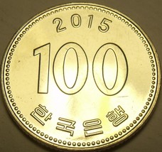 Gem Unc South Korea 2015 100 Won~Fantastic - £3.42 GBP