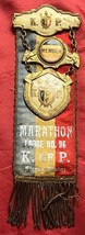 Antique Catholic Religious Order KOP Knights of Pythias Lodge 96 Strong ... - $66.83 CAD