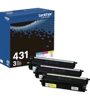 Brother TN-431 3PK, Cyan, Magenta, Yellow, Standard Yield  TN4313PK NEW ... - $113.85