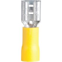 Gardner Bender 10-145F Female Terminal, 100 Pack, Yellow (12-10 AWG) - $12.95
