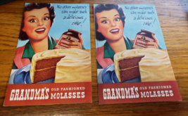 2 Grandmas Molasses Booklet Vintage 1946 - $18.60