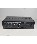 Pyle PT5 10 PA Amplifier w/mic talk over - defective - read! - £32.73 GBP