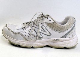 New Balance 411 Womens Wa411lw1 White &amp; White Walking Shoes Size 9 - $13.30