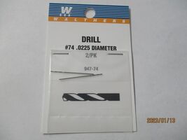 Walthers 947-74 Walthers # 73/.0225 Diameter Drill Bit 2 pack - $60.68 MXN