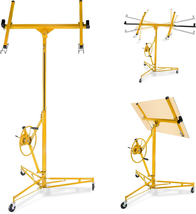 Drywall Lift 16FT, 150Lb Capacity Heavy Duty Sheetrock Hoist W/Telescopi... - $9,053.66 MXN