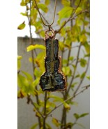 Copper bismuth crystal necklace - $61.47 CAD