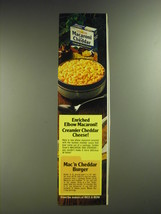 1974 Golden Grain Macaroni and Cheddar Advertisement - £14.81 GBP