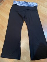 Victoria&#39;s Secret Incredible Most Loved Bootcut Fold Over Legging Black XL NWT - $37.72