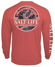 Mens Salt Life Paradise Seas Graphic Pocket L/S T-Shirt - 2XL/XL/Large -... - £18.75 GBP