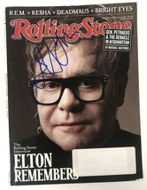 Elton John Signed Autographed &quot;Rolling Stone&quot; Cover - £156.72 GBP