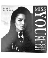 Janet Jackson 'Miss You Much' Autographed COA #JJ63597 - $695.00