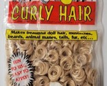 One &amp; Only Creations Curly Hair for Dolls Crafts Sandy Blonde 03-500 Max... - $9.89