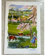 Air France Vintage  On The Intercontinental Jet Brittany New York To Par... - $16.09 CAD