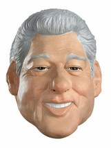 William Bill Clinton 42ND U.S President Mask Adult Halloween Costume Accessory - £21.64 GBP