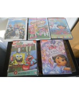 kids dvd&#39;s (5) New sealed Spongebob, Dora - £7.74 GBP