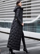 KBAT Winter Warm Parka Sonw Coat Women&#39;s 2023 Fashion Embroidery Jacket Thicken  - £110.34 GBP