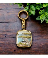 Art of Chokin Matsushima Bay Zen Temple Music Box Keychain Works Swan/Sa... - €65,50 EUR