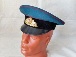 Russia Soviet Army KGB  visor  hat USSR Border Guards, Original USSR - $35.15